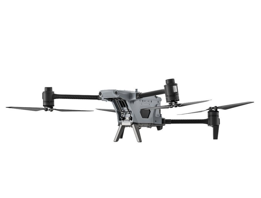 Heavy-lift security airframe carrying the radio detection payload