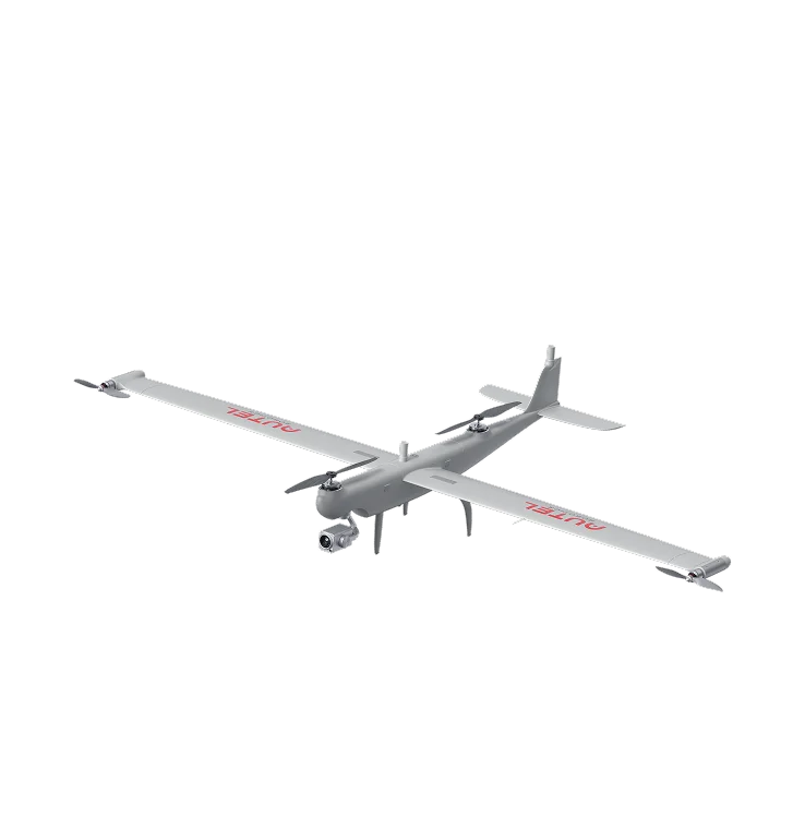 Long-endurance tilt-rotor VTOL aircraft used for pipeline corridor patrol